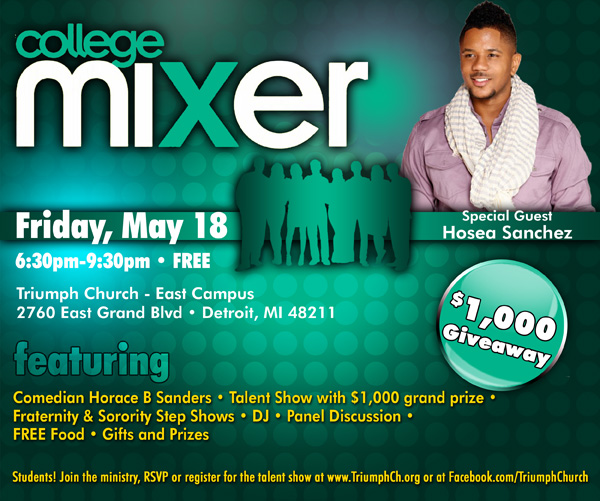 Triumph Church- College Mixer eblast2