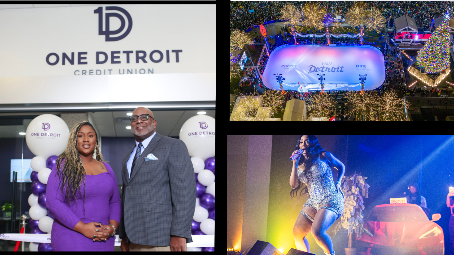Kash Doll wows at sold-out Detroit show, One Detroit Credit Union revitalizes Inkster with first bank in years, Campus Martius Rink named U.S.'s top ice skating spot, Call for 2025 Women of Excellence nominations, and JABS Gym's triumphant reopening in Detroit.