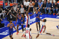 Pistons-Knicks Game 3, 2025 Playoffs