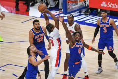Pistons-Knicks Game 3, 2025 Playoffs